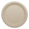World Centric Fiber Plates, Plate, 10.1 in. Diameter, Natural, 800PK PL-SC-U10-LFP - alternate 1
